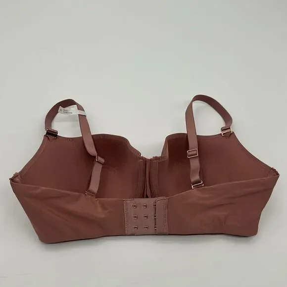 Aerie Bra Womens 36D Balconette Rose Pink Underwire - Picture 2 of 12